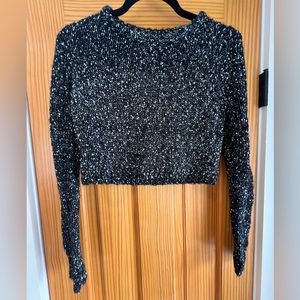 Soft (Not Scratchy) Cropped Sweater Top